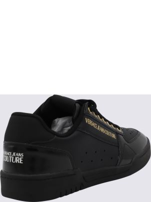 【関税込み】Versace Jeans Couture ブラック ルーシュ レギンス Versace Jeans Couture Pants In Black Viscose | italist