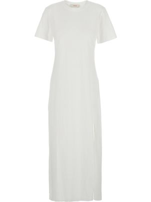 ワンピース JUCCA SS25 JERSEY DRESS (J411712540 003) Knee-Length Off-Shoulder Dress Style 241781 | 1ère Avenue
