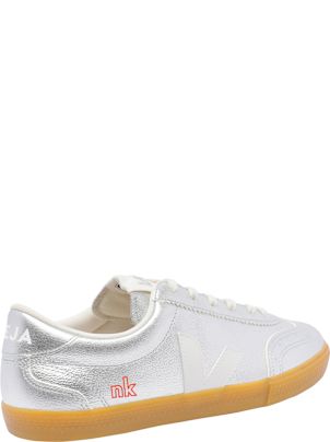 スニーカー VEJA VEJA X NK VOLLEY SNEAKERS VOLLEY LEATHER VEJA X nk store SILVER WHITE | VEJA