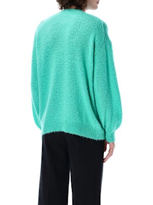 トップス AURALEE Brushed Wool Cashmere Silk Knit Buy Auralee Brushed Wool Cashmere Silk Sweater 'Black' - A24AP03WK