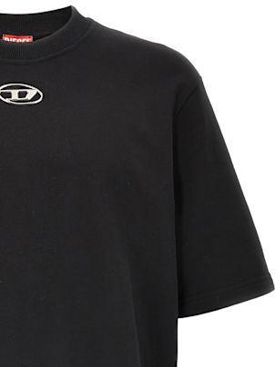 Tシャツ・カットソー DIESEL SS25 'S-Cooling-L1' sweatshirt (A115800BMBJ 9XX) DIESEL S-Cooling-L1 T-Shirt in Black for Men | Lyst