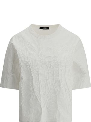 FABIANA FILIPPI 半袖Tシャツ 42 ホワイト FABIANA FILIPPI 半袖Tシャツ 42 ホワイト Fabiana Filippi