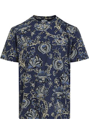 【送料&関税込】Etro T-shirt Roma Fantasia M/c T-shirt Etro Roma T-shirt | italist