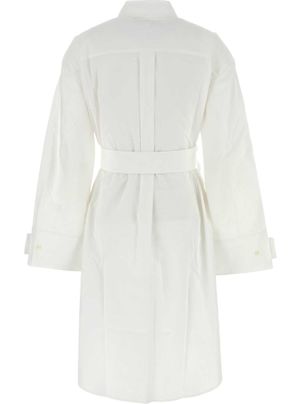 J.W. Anderson White Poplin Shirt Dress | italist