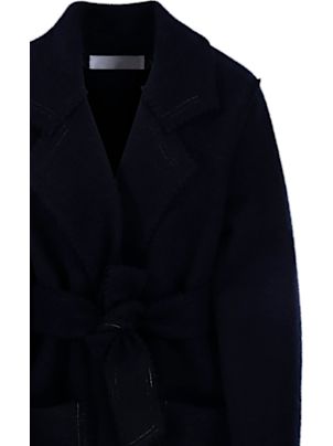 コート MAX MARA MIDNIGHT BLUE WOOL BLEND JENE COAT Max Mara Midnight Blue Wool Blend Jene Coat | italist