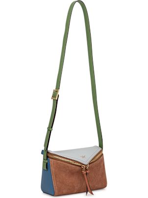 ショルダーバッグ・ポシェット MCM PRINTED CANVAS DIAMANT 3D CROSSBODY BAG MCM Small Diamant 3D Crossbody Bag | Brown | FARFETCH