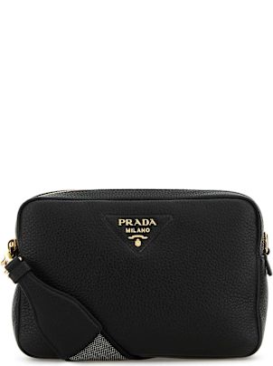ショルダーバッグ PRADA Black Leather Crossbody Bag Prada Black Leather Crossbody Bag ショルダーバッグ 通販