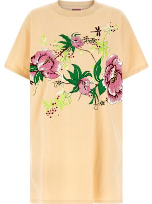 スカート KENZO ' Peonies Kimono sleeve' dress Kenzo 'peonies Kimono' Dress | italist