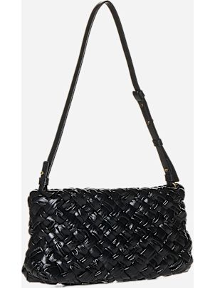 【関税&送料込】Bottega Veneta Black Leather Kalimero Cha-Ch Bottega Veneta Black Kalimero Cha-Cha Shoulder bag | Consign