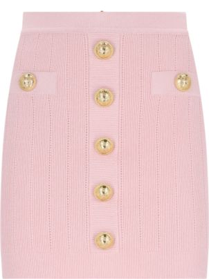Balmain Knitted Mini Skirt | italist Balmain Knitted Mini Skirt | italist
