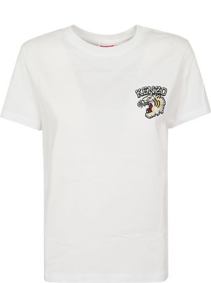 Kenzo●M'S TIGER VARSITY T-SHIRT - FE55TS1864SG 02 106327 Tiger Varsity Oversized T-Shirt in Black – SVRN