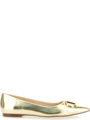 フラットシューズ TWIN SET 'Oval T' ballet flats TWIN SET 'Oval T' ballet flats (フラットシューズ) 113960104