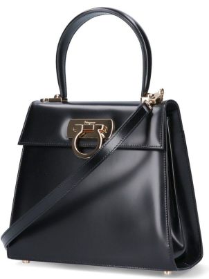 Ferragamo Iconic Top Handle Shoulder Bag | italist