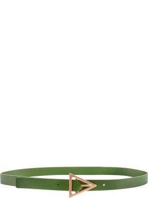 Bottega Veneta Leather Triangle Belt | italist