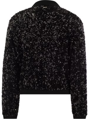 ブルゾン HERNO FW24 Bomber jacket with sequins (GI00027DR 9300) Herno Bomber Jacket With Sequins | italist