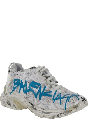 【BALNCIAGA】ミックス素材 ランナーグラフィティスニーカー BALENCIAGA バレンシアガ RUNNER GRAFFITI ヴィンテージ加工