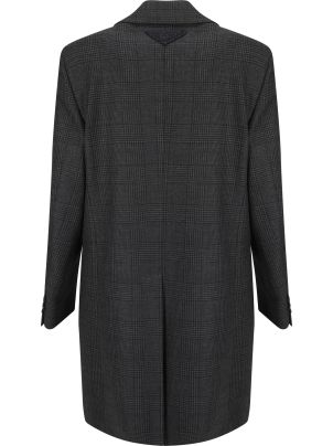 【24AW】ダブルブレスト カシゴラ コート ◆プラダ◆人気 24AW】ダブルブレスト カシゴラ コート ◇プラダ◇人気 コート