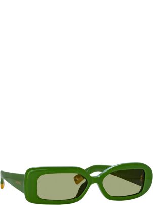 【送料&関税込】Jacquemus Rond Carre - Jade Green Sunglasses Jacquemus Rond Carre - Jade Green Sunglasses | italist