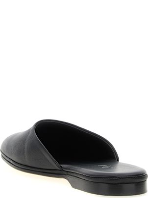 サンダル・ミュール Brioni SS25 Leather sabots (QTCW0LPC725 1000) Brioni Leather Sabots | italist