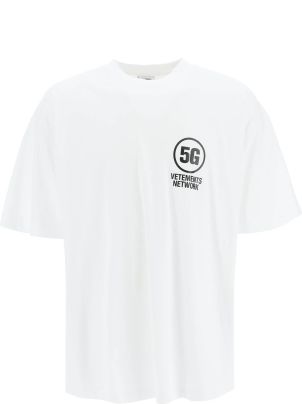 VETEMENTS 5g Logo Oversized T-shirt | italist