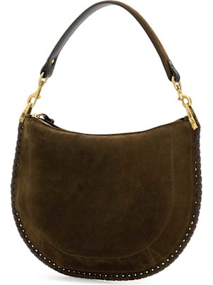 トートバッグ ISABEL MARANT Olive Green Suede Oskan Shoulder Bag Isabel Marant Olive Green Suede Oskan Shoulder Bag | italist