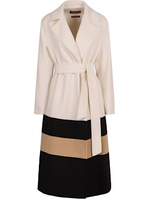 コート MAX MARA STUDIO Woman Coat White 2516011031600 003 MAX MARA STUDIO Woman Coat White 2516011031600 003 (Max Mara