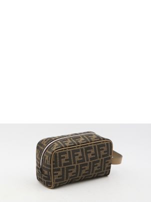Fendi Small Ff Jacquard Toiletry Case | italist