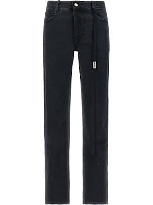 Ann Demeulemeester Black Denim Jeans | italist