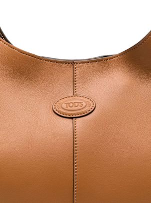 Tod's Di Bag Hobo Logo Detailed Medium Shoulder Bag