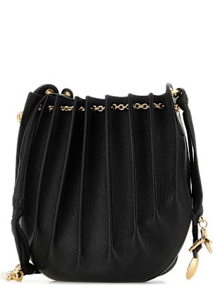【関税&送料込】Chloe Black Leather Sea Treasures Crossbody Chloé Sea Treasures Cross Body Bag | Black | FARFETCH