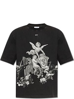 存在感抜群☆【Off-White】Vintage Putti Tシャツ Off-White Vintage Putti T-shirt | italist
