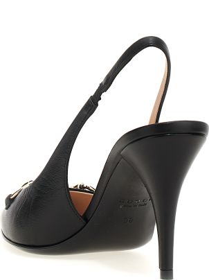 【関税込み】gucci Morsetto' slingback Gucci 'morsetto' Slingback | italist