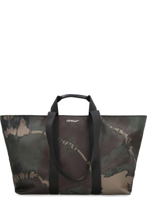 Shop Off-White 2022 SS Nylon A4 Logo Totes by BlueAngel