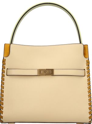 Tory Burch Lee Radziwill Whipstitch Double Bag - ShopStyle
