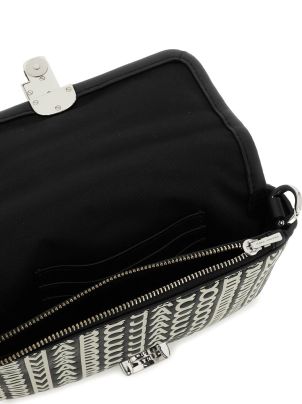 Marc Jacobs The Monogram J Marc Mini Black White Bag