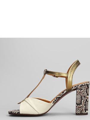 Chie Mihara Biagio 46 Sandals In Beige Leather | italist