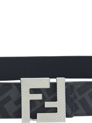 フェンディ オーロック ベルト レザー ブラック | Fendi