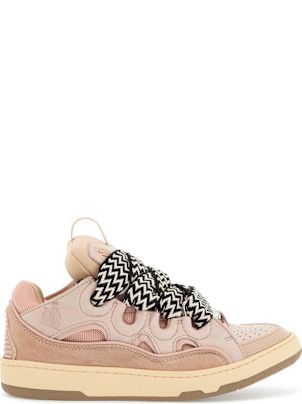 スニーカー LANVIN Women Sneakers SKDK12 DRA200 WHITE Leather Curb Sneakers | Lanvin