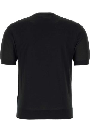 プラダ M Tシャツ Prada Black Wool T-shirt | italist