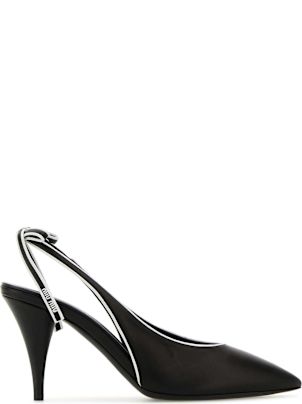 Miu Miu Black Leather Pumps | italist