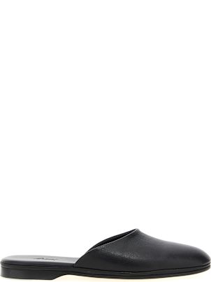 フラットシューズ Brioni Leather sabots Brioni Flat Shoes for Women