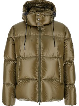 ダウンジャケット Tatras Army Green Nylon Taro Down Jacket TATRAS Clothing for Men