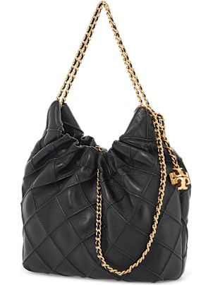 トートバッグ Tory Burch Fleming Mini Hobo Tory Burch Fleming Mini Quilted Leather Hobo Bag | Neiman Marcus