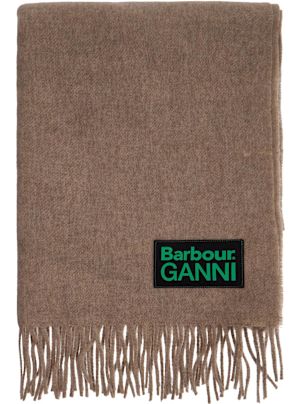 Barbour Wool Scarf X Ganni | italist