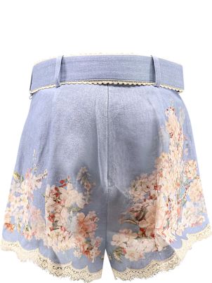 ショートパンツ ZIMMERMANN Cascadian Tuck ramie shorts Cascadian Tuck ramie shorts ZIMMERMANN - Nugnes1920