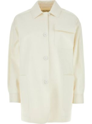 【送料&関税込】White Cotton Oversize Ragtime Blazer Max Mar White Cotton Oversize Ragtime Blazer Max Mara | italist