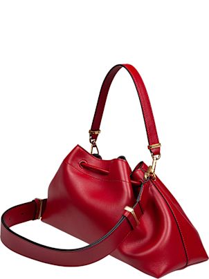Jimmy Choo Bucket Bag In Red Color Leather | italist, ALWAYS