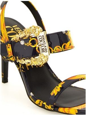 【関税込み】Versace Jeans Couture ヒール Versace Jeans Couture Sandals With Heel | italist