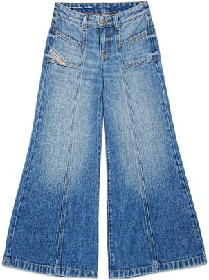 【SATIIIZ】Mido Vintage Wide Denim Pants Diesel Wide-leg Jeans | italist