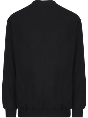 トップス 90s prada cashmere knit (46) black Large 2000s Prada Designer Sweater Black Knit Utility Zip Sweater